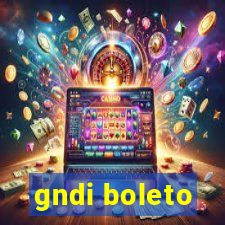 gndi boleto